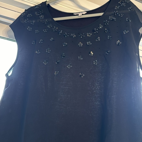 Mesh front blouse - Picture 3 of 3